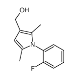 1-(2-FLUOROPHENYL)-2,5-DIMETHYL-1H-PYRROLE-3-METHANOL picture