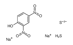 disodium,2,4-dinitrophenol,sulfane,sulfide结构式