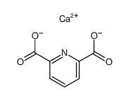 dipicolinic acid calcium salt Structure