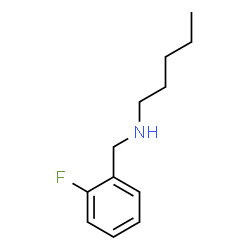 2-Fluoro-N-n-pentylbenzylamine structure