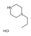 1-propylpiperazine hydrochloride结构式