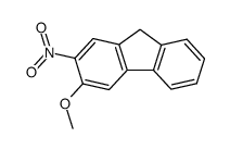 methyl-(2-nitro-fluoren-3-yl)-ether Structure