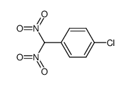 1-chloro-4-(dinitro-methyl)-benzene结构式