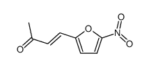 4t-(5-nitro-furan-2-yl)-but-3-en-2-one Structure