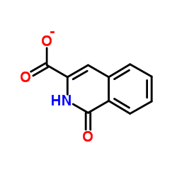 1-oxo-2H-isoquinoline-3-carboxylic acid Structure