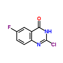 2-Chloro-6-fluoroquinazolin-4(3H)-one Structure