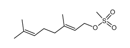 geranyl mesylate结构式