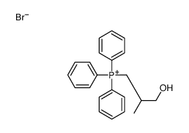 (3-hydroxy-2-methylpropyl)triphenylphosphonium bromide Structure