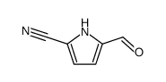 5-cyanopyrrole-2-carboxaldehyde结构式