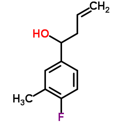 4-(4-FLUORO-3-METHYLPHENYL)-1-BUTEN-4-OL picture