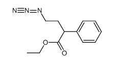 4-azido-2-phenylbutyric acid ethyl ester结构式