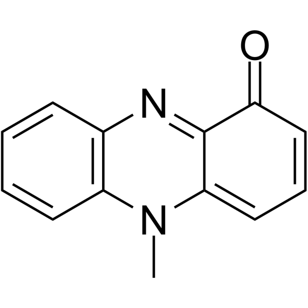 綠膿素结构式