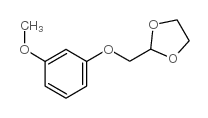 2-(3-METHOXY-PHENOXYMETHYL)-[1,3]DIOXOLANE Structure