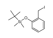 1-(t-butyldimethylsilyloxy)-2-iodomethylbenzene Structure