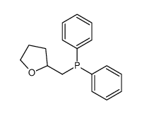 Phosphine, diphenyl[(tetrahydro-2-furanyl)methyl]- Structure