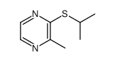 methyl[(1-methylethyl)thio]pyrazine结构式