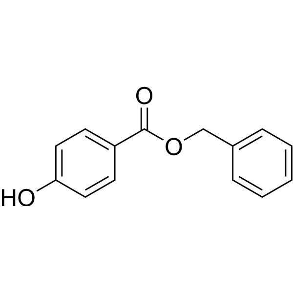 Benzylparaben Structure