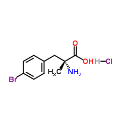 4-Bromo-α-methyl-D-phenylalanine hydrochloride (1:1)图片