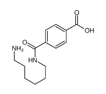 4-[[(6-aminohexyl)amino]carbonyl]benzoic acid结构式