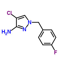 4-CHLORO-1-(4-FLUORO-BENZYL)-1H-PYRAZOL-3-YLAMINE picture