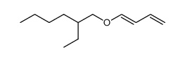 (2-ethyl-hexyl)-buta-1,3-dienyl ether结构式