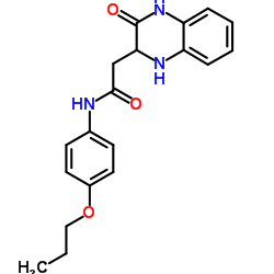 2-(3-OXO-1,2,3,4-TETRAHYDRO-QUINOXALIN-2-YL)-N-(4-PROPOXY-PHENYL)-ACETAMIDE图片