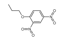 2,4-dinitro-1-n-propoxybenzene Structure