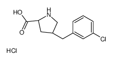 反-4-(3-氯苄基)-L-脯氨酸盐酸盐图片