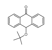 10-(tert-butoxy)anthracen-9(10H)-one Structure