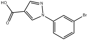 1-(3-溴苯基)-1H-吡唑-4-羧酸图片