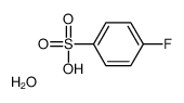 4-FLUOROBENZENESULPHONIC ACID MONOHYDRATE Structure