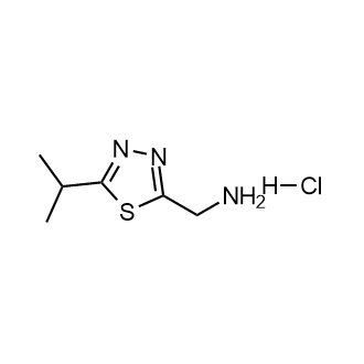 [5-(丙-2-基)-1,3,4-噻二唑-2-基]甲胺盐酸盐图片