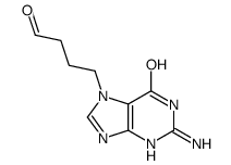 7-(4-oxobutyl)guanine Structure