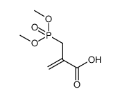 dimethyl 2-(phosphonomethyl)acrylic acid Structure