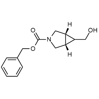 Benzylrel-(1r,5s,6s)-6-(hydroxymethyl)-3-azabicyclo[3.1.0]hexane-3-carboxylate picture