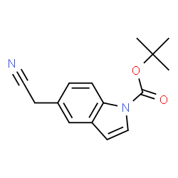 TERT-BUTYL 5-(CYANOMETHYL)-1H-INDOLE-1-CARBOXYLATE picture