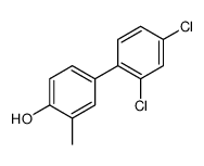 4-(2,4-dichlorophenyl)-2-methylphenol结构式