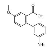 2-(3-aminophenyl)-5-methoxybenzoic acid Structure