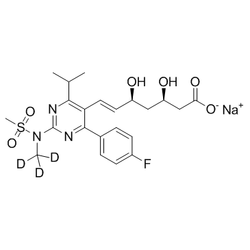 罗苏伐他汀钠D3结构式