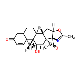 Deflazacort intermediate Structure