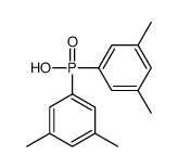 bis(3,5-dimethylphenyl)phosphinic acid Structure