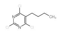 Pyrimidine,5-butyl-2,4,6-trichloro- picture