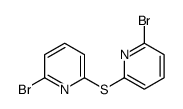 2-bromo-6-(6-bromopyridin-2-yl)sulfanylpyridine Structure