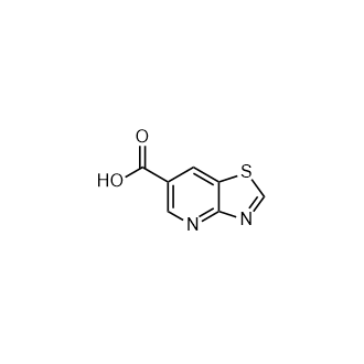 Thiazolo[4, 5-b]pyridine-6-carboxylic acid structure