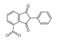 4-nitro-2-phenylindene-1,3-dione结构式