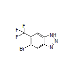 5-Bromo-6-(trifluoromethyl)-1H-benzo[d][1,2,3]triazole Structure