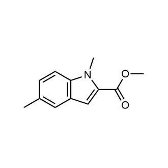 methyl 1,5-dimethyl-1H-indole-2-carboxylate structure