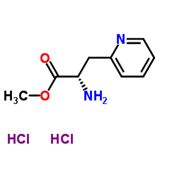 Methyl 3-(2-pyridinyl)-L-alaninate dihydrochloride structure