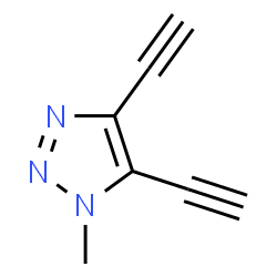 1H-1,2,3-Triazole, 4,5-diethynyl-1-methyl- (9CI) picture