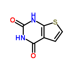 Thieno[2,3-d]pyrimidine-2,4-diol structure